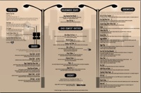 Menu At Tip Top Kitchen Cocktails